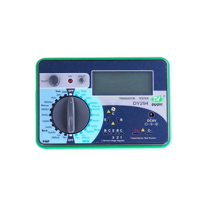 Duoyi Dy294 Digital Transistor Dc Parametro Tester Tester Per Tubi Ad Effetto Di Campo Tester Multifunzione A Semiconduttore