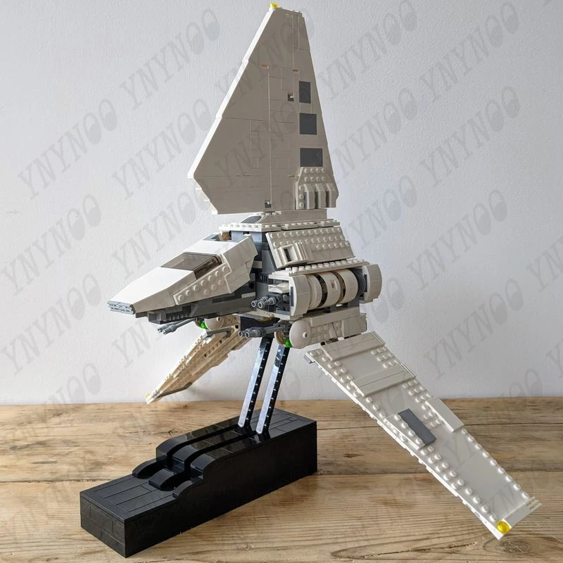 Il Espositore Moc-75302 Per Lo Space Shuttle Sighters Modello Espositore Blocchi Di Costruzione Mattoni Fai Da Te Giocattoli Regali