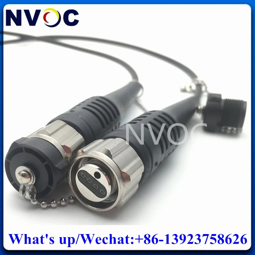 4C Odc Rotondo A Odc-M Maschio Esterno Impermeabile 4Fiber Spina Odc Rotonda 200M Tpu/Lszh Cavo Connettore Cavo Patch In Fibra Ottica 4Core