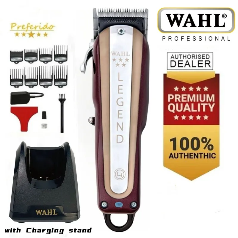 Tagliacapelli Wahl Originale Al 100% Serie A 5 Stelle Tagliacapelli Legend Cordless Wahl 8594 Con Supporto Di Ricarica