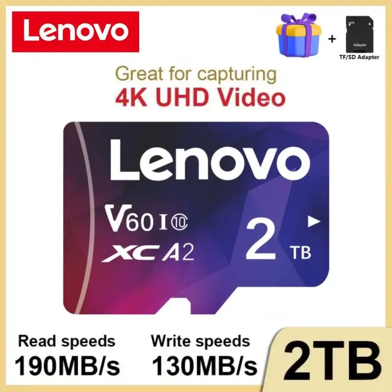 2Tb Lenovo Ultra Micro Tf Sd Flash Memory Card 128Gb 1Tb Micro Tf Sd Card Dropshipping A2 V60 Per Fotocamera Sony Nintendo Switch