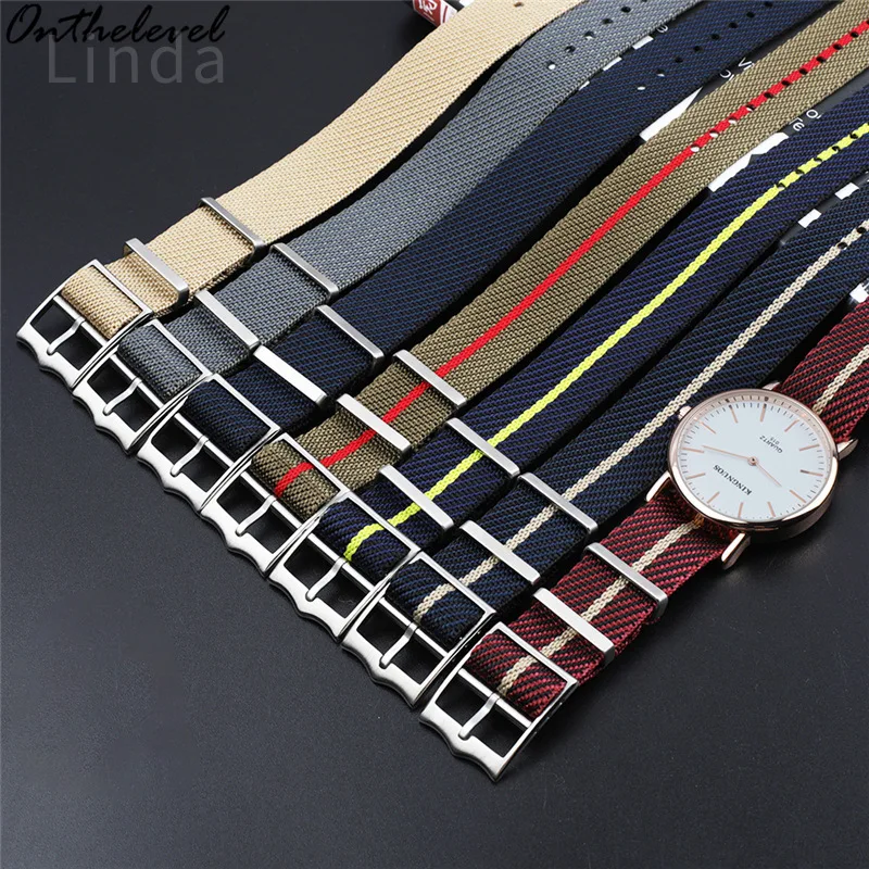 Per Tudor Little Red Flower Iwc 20 22Mm Cinturino Per Orologio Maschile Impermeabile A Prova Di Dolce Traspirante Tela Da Viaggio Accessori In Nylon