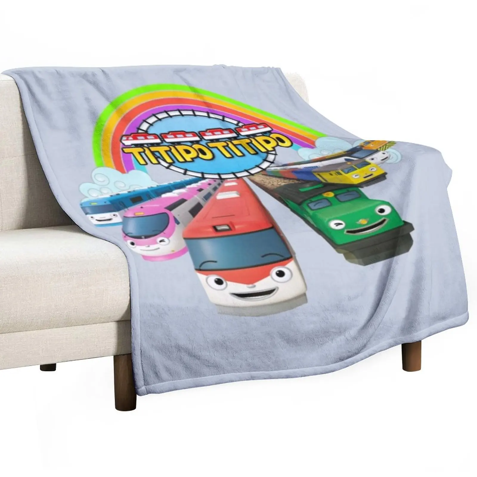 Titipo And Friends Throw Coperta Soft Plaid Bellissime Coperte