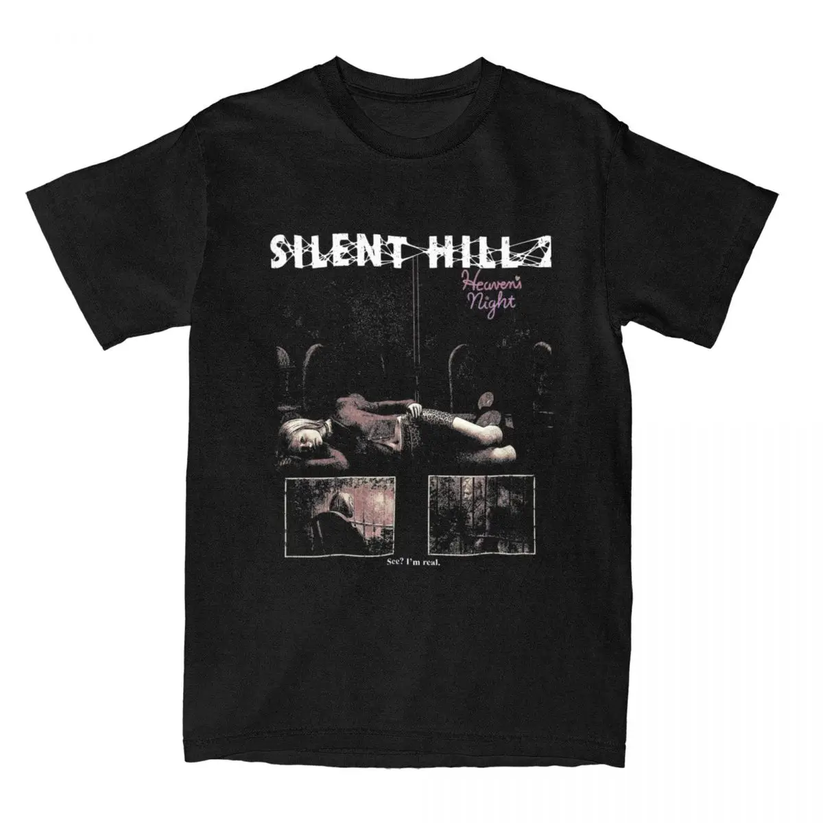 Sh2 Beauty Night Silent Hill Stuff Camicie Per Uomo Donna Humor Cotton Original Clothes