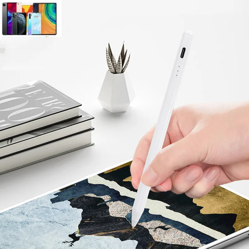 Penna Touch Per Apple Pencil Ipad Iphone Xs 12 13 14 15 Pro Max Samsung Huawei Xiaomi Oppo Mobile Tablet Stylus Pen Drawing Pencil