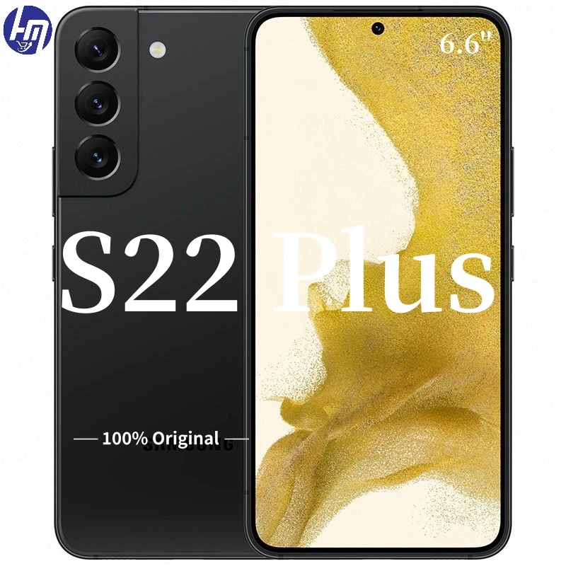 Samsung Galaxy S22 + S22 Plus 5G S906U1 6.6 "Snapdragon 8 Gen1 Ram 8Gb Rom 128Gb Nfc Octa-Core Telefono Android Sbloccato Originale