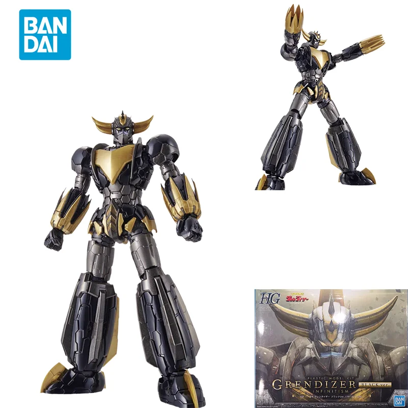 Sport Consegna Diretta Bandai Originale Ufo Robot Grendizer Anime Model Hg Grendizer Black Ver Action Figure Giocattoli Regali Per Bambini