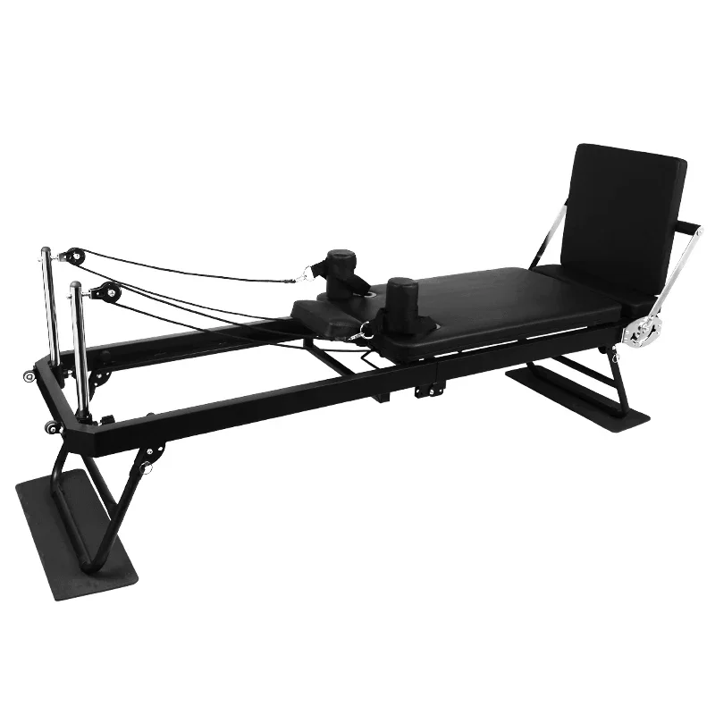 Pilates Reformers Versione Estesa Macchina Da Letto Pieghevole Per Yoga Usata Attrezzatura Da Letto Pieghevole In Metallo Pieghevole Riformatore Per P