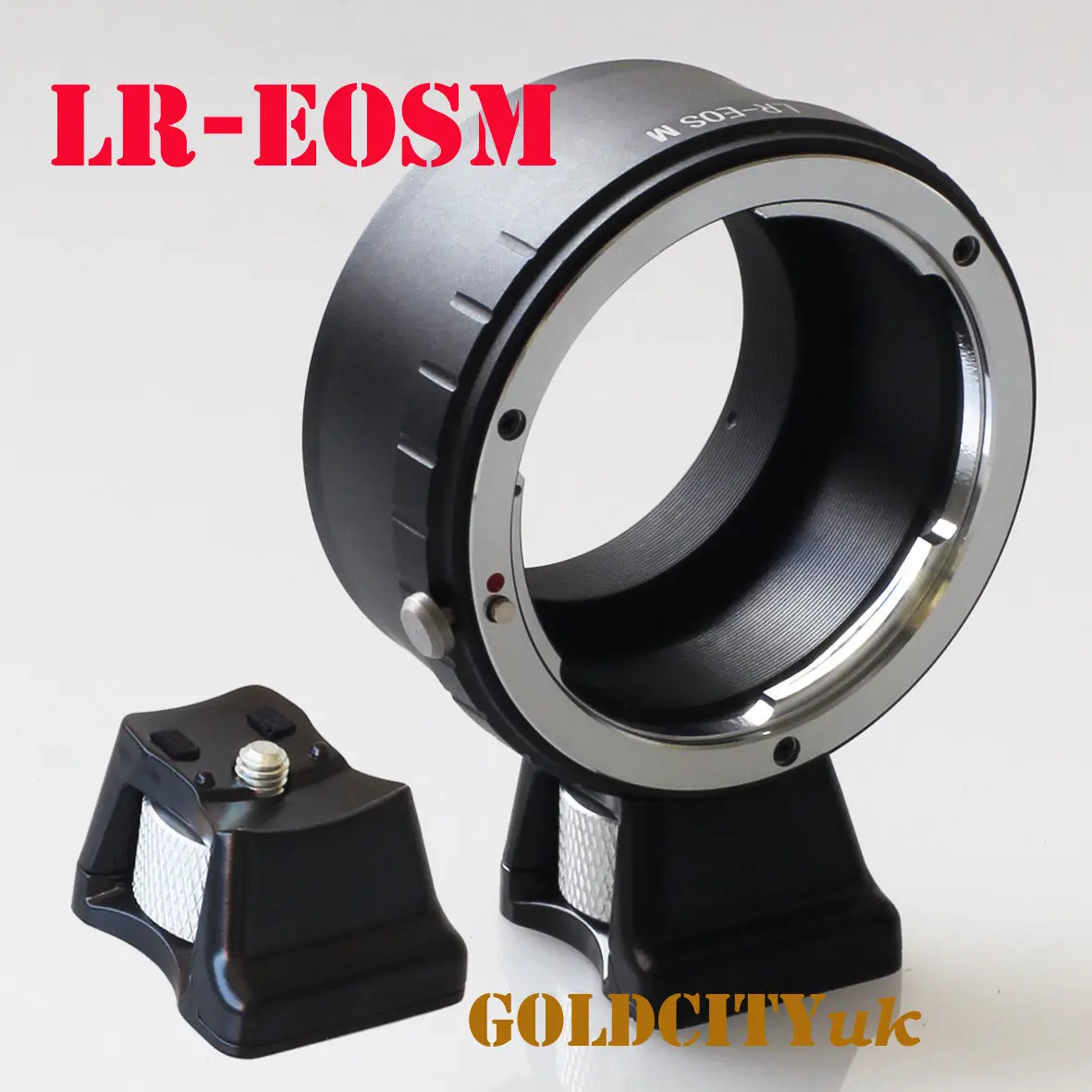 Anello Adattatore Lr-Eosm Con Treppiede Per Obiettivo Leica R Lr A Canon Eosm Ef-M Eosm/M1/M2/M3/M5/M6/M10/M50/M100 Corpo Fotocamera