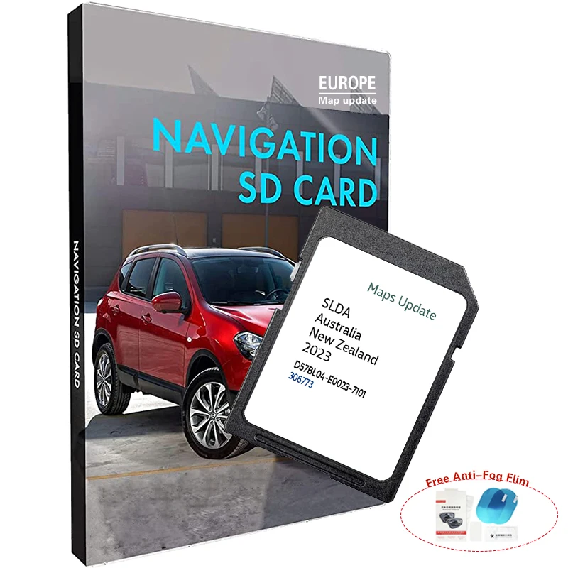 Per Suzuki Slda Baleno/Ignis/Jimny/Sx4/Vitara/Swift Aggiornamento Del Veicolo Navigazione 2023 Sat Nav Sd Card Australia Nuova Zelanda Map 8Gb