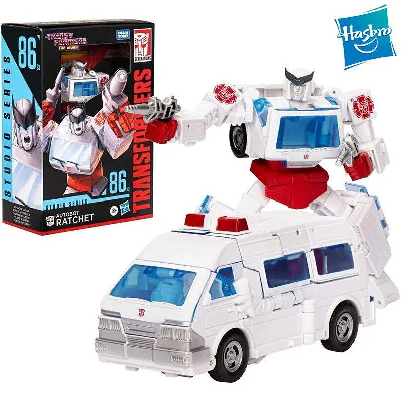 In Magazzino Serie Di Studio Dei Trasformatori Di Colonia Ss 86-23 Autobot Ratchets The Movie Anime Figure Action Model Giocattoli Da Collezione Regal