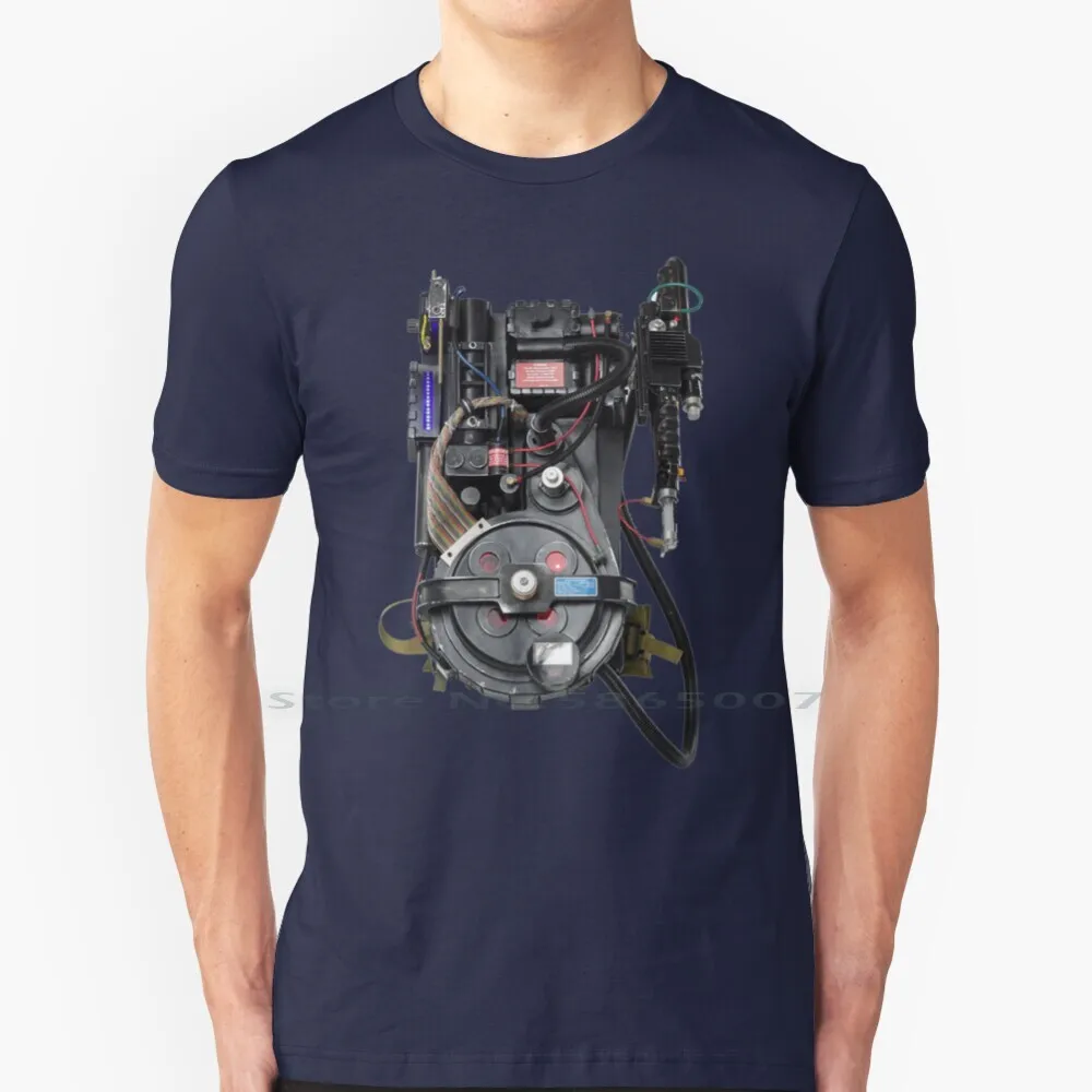 Proton Pack T Shirt Cotton 6Xl Venkman Stantz Egon Spengler Proton Pack Ecto 1 Pke Ghost Spirit Specter Trappola Per Scarafaggi