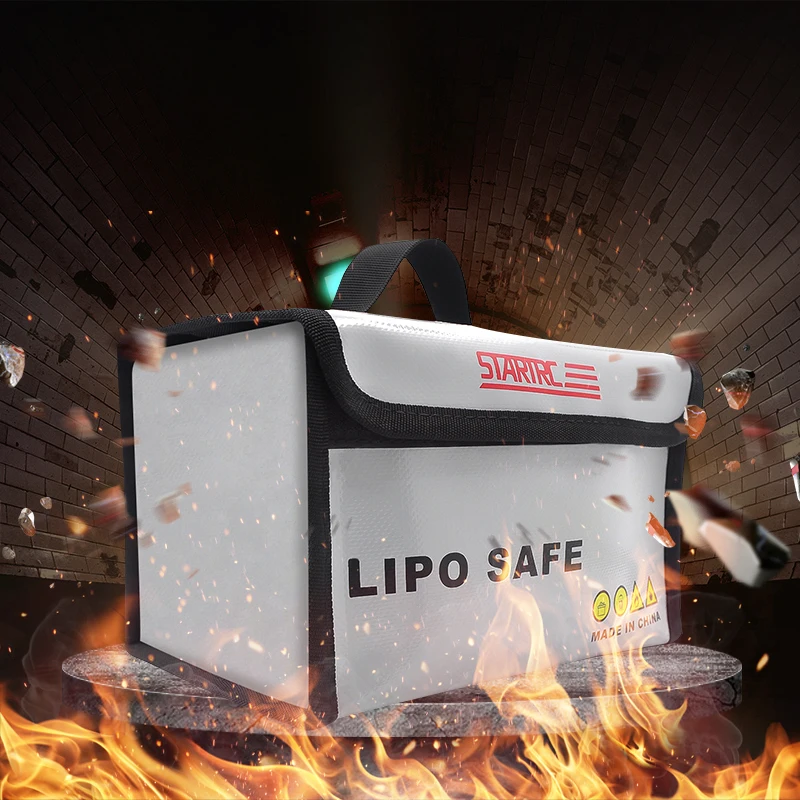 Startrc Lipo Battery Safe Storage Bag Per Dji Mini 4 Pro/Mini 3/Air 3/2S/Mavic 3/Avata/Mini 2 Drone Battery Borsa Antideflagrante