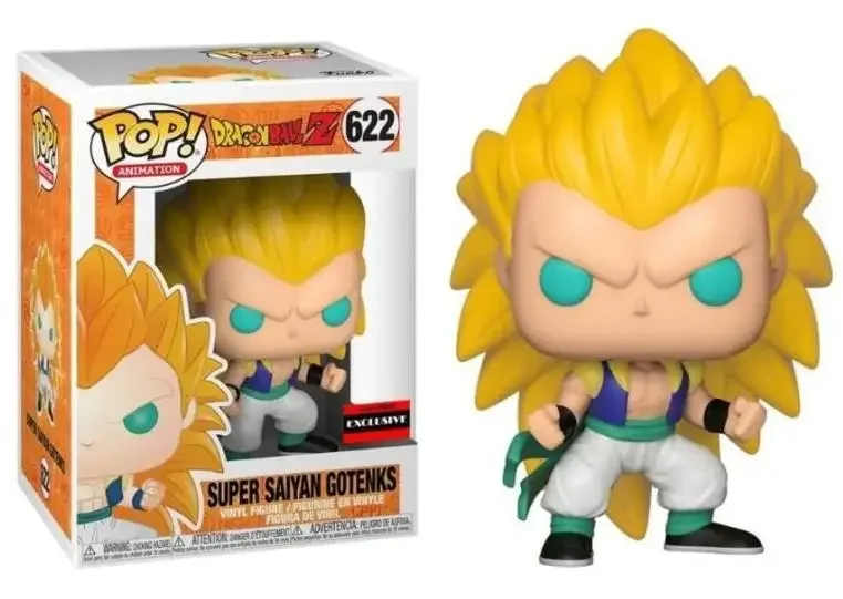 Funko Pop Anime Dragon Ball Z Super Saiyan Gotenks #622 Action Figure Toys Collection Bambole Regali Per Bambini Pop Figure