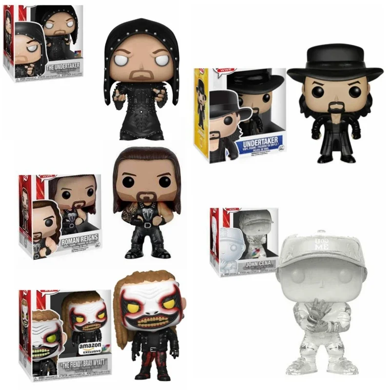 Funko Pop Wwe Underbeer 08 #69 # "The Fiend" Baby Lavello 77 # John Cena 59 # Action Figures Colres Modello Da Collezione Giocattolo Per