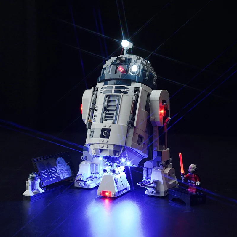 Il Set Vonado Led Light 75379 È Adatto Per R2-D2 Blocchi Di Costruzione Robot (Inclusi Solo Accessori Per L'Illuminazione)