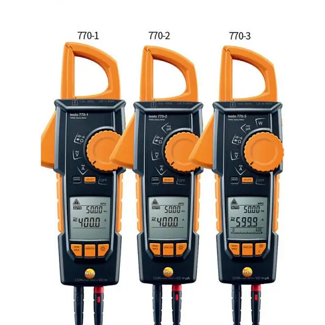 Testo 770-1 770-2 770-3 Pinza Amperometrica A Gancio