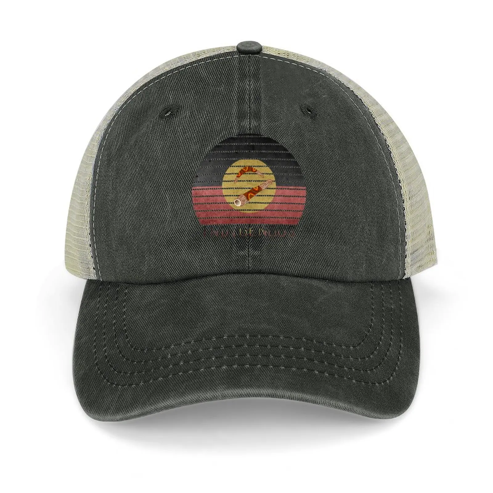 Bandiera Aboriginal Australiana Didgeridoo Boomerang Autentico Cappello Da Cowboy Indigeno Alla Moda Vintage Anime Uomo Donna