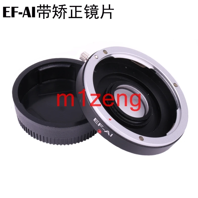 Anello Adattatore Infinity Focus Con Vetro Per Obiettivo Canon Eos Per Fotocamera Nikon D3 D5 D90 D80 D500 D600 D800 D5000 D3000 D3100 D7200