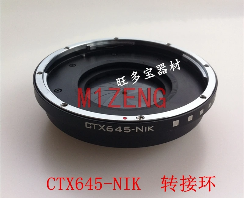 Anello Adattatore Per Obiettivo Contax 645 C645 Ctx645 A Nikon D3 D5 D90 D300 D500 D600 D750 D600 D800 D810 D850 D3100 D5600 D7200