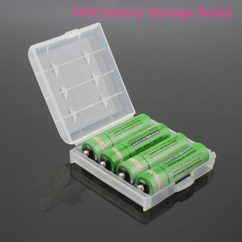 Il Trasporto Libero Di Plastica Battery Holder Box Container Per Aa Aaa 18650 1450016340 17500 Cr123A Box E Contenitori Per Batterie Ricaricabili Dell