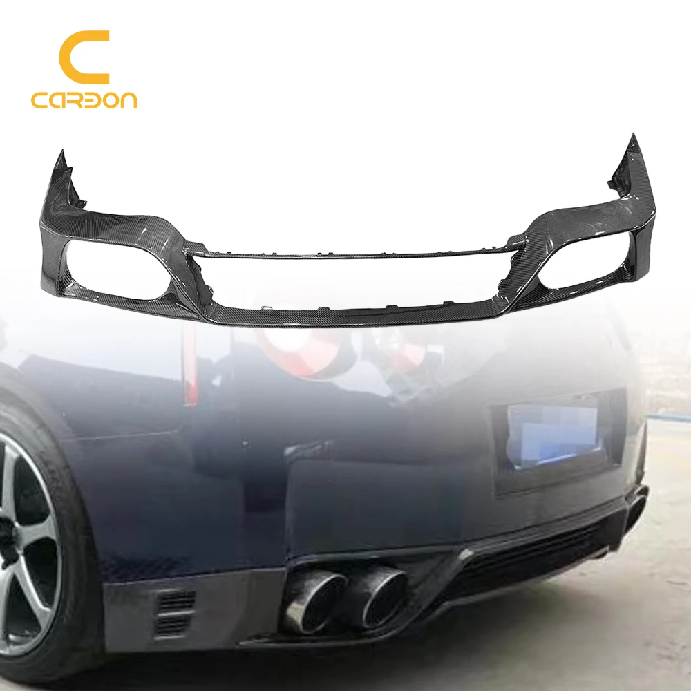 Splitter Diffusore Paraurti Posteriore Stile Oem In Vera Fibra Di Carbonio Gtr R35 Per Nissan Gtr R35