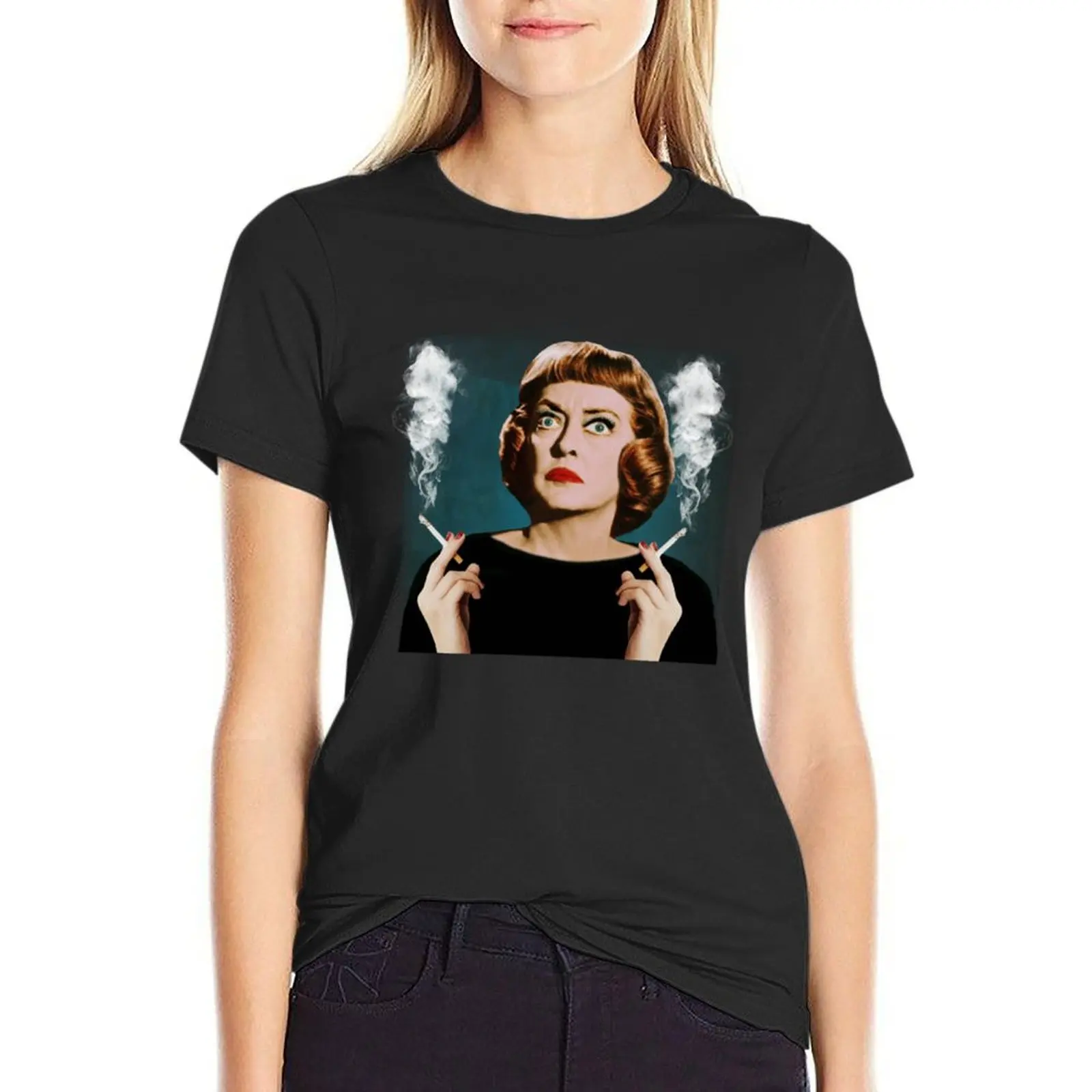Bette Smoking T-Shirt Summer Top Top T-Shirt Donna