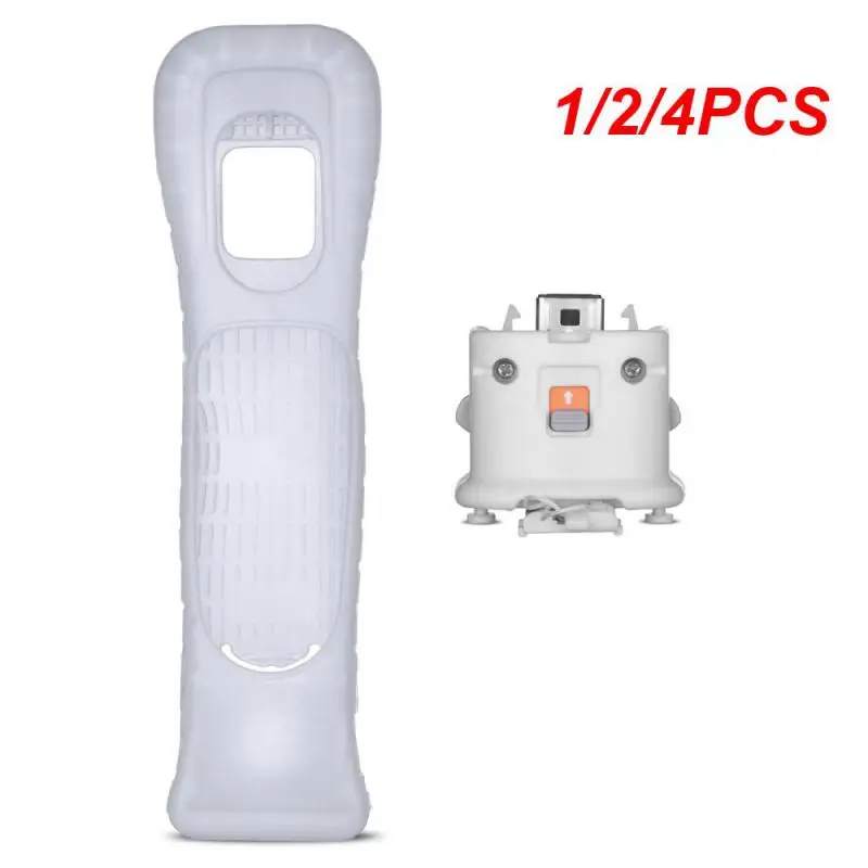 1/2/4 Pz Per Wii/Wii U Joystick 2 In 1 Wireless Remote Gamepad Controller Set Motion Plus Con Custodia In Silicone Videogioco