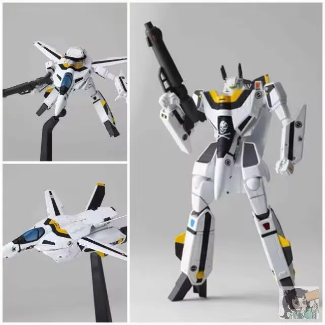 Valkyrie Factory Yamato Macross Series 1/60 Perfect Transformation Vf-1S Roy Focker Machine Action Figure Toy Model