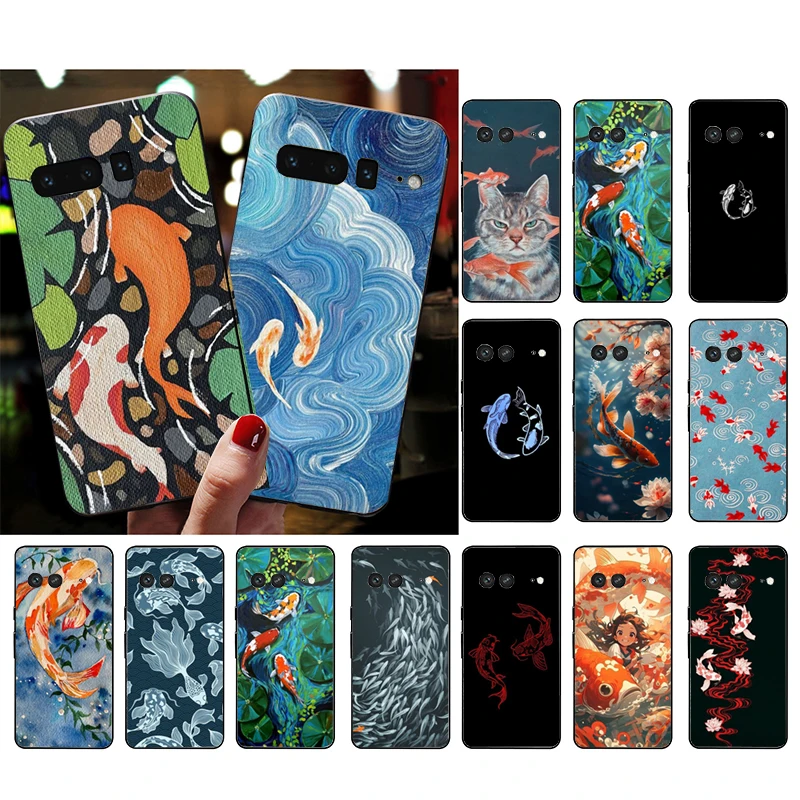 Custodia Per Telefono Koi Fish Per Google Pixel 8 7 Pro 7A 7 6A 6 Pro 5A 4A 3A Pixel 4 Xl Pixel 5 6 4 3 3A Xl