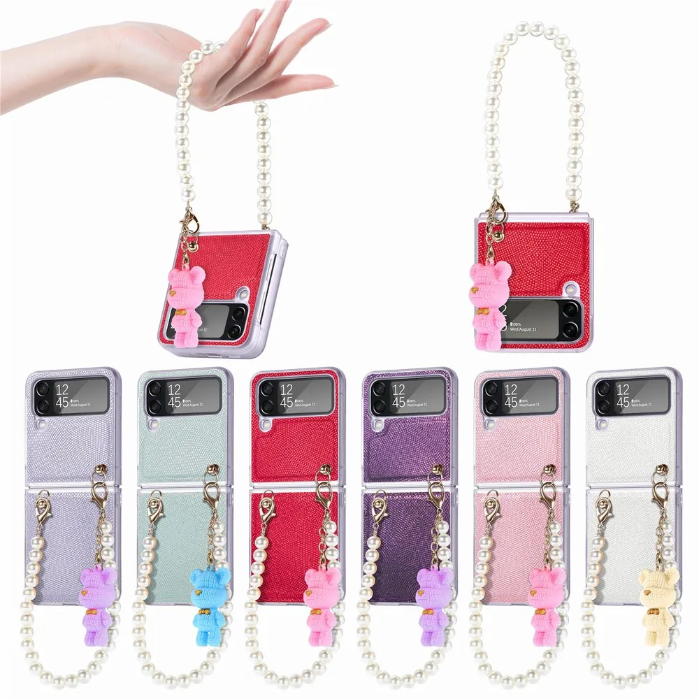 Per Galaxy Z Flip4 5G Custodia Custodie Per Cellulari Cover Per Samsung Galaxy Z Flip4 5G Custodia Coque Flip Wallet Sunjolly