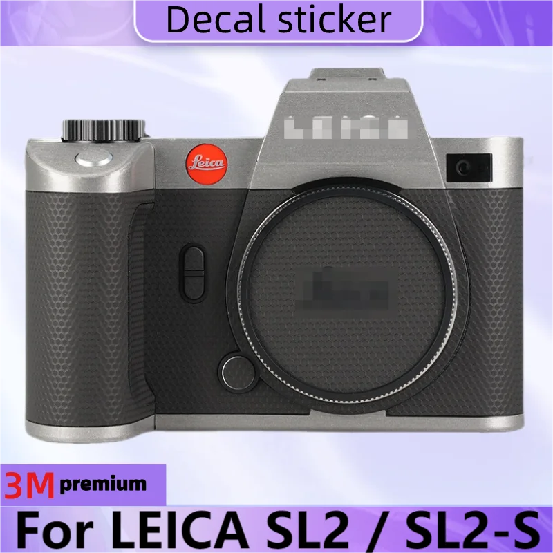 Per Leica Sl2 / Sl2-S Adesivo Per Fotocamera Decalcomania Protettiva Per La Pelle Pellicola Avvolgente In Vinile Cappotto Protettivo Antigraffio Sl2-S