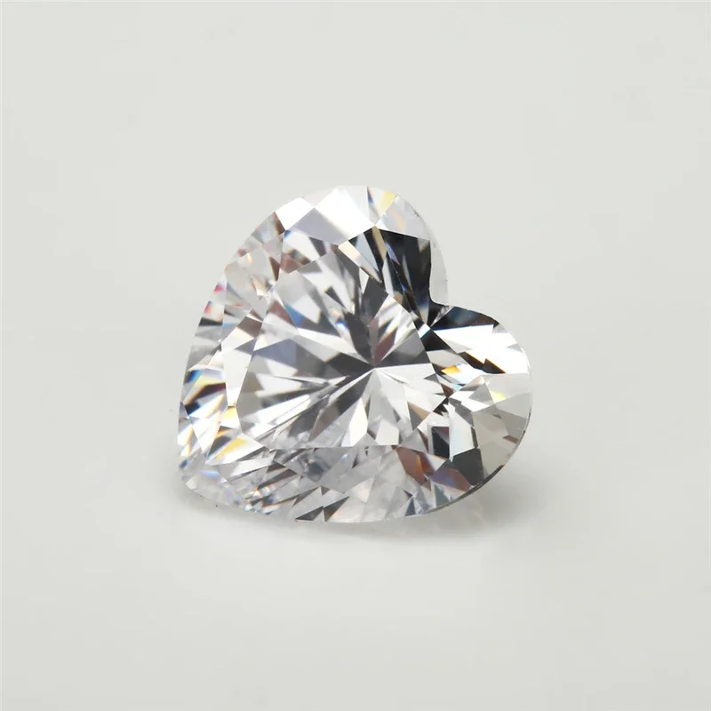 Moissanite Heart Cut Da 0,5 Ct A 5,0 Ct D Color Stone Vvs1 Certificato Gra Con Moissanite Lab Grown Gemstones Pass Diamond Tester
