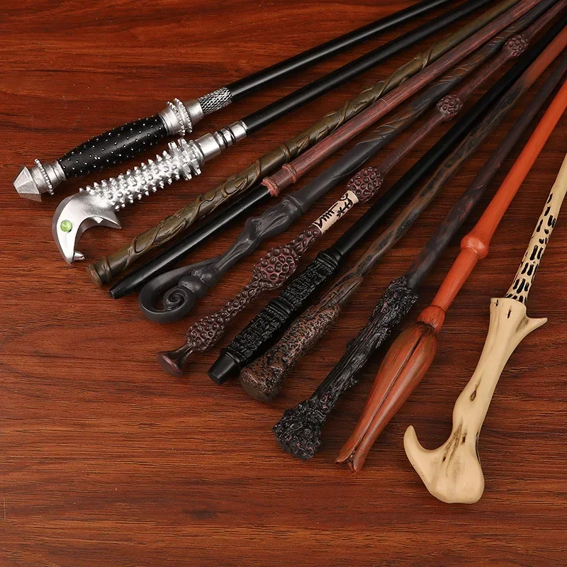 Harris Potter Wand Movie Character Hermione Malfoy Dumbledore Wizard Battle Role Arma Play Prop Party Decoration Gift