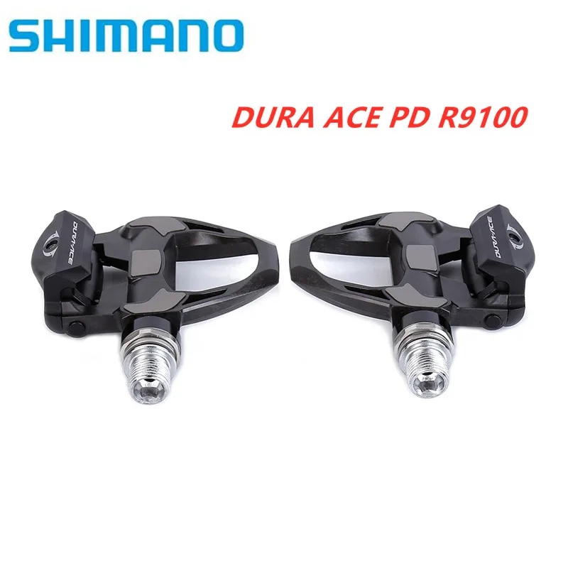 Pedale Della Bicicletta Della Bici Della Strada Del Carbonio Di Shimano Dura-Ace R9100 Pd-R9100 Spd Sl