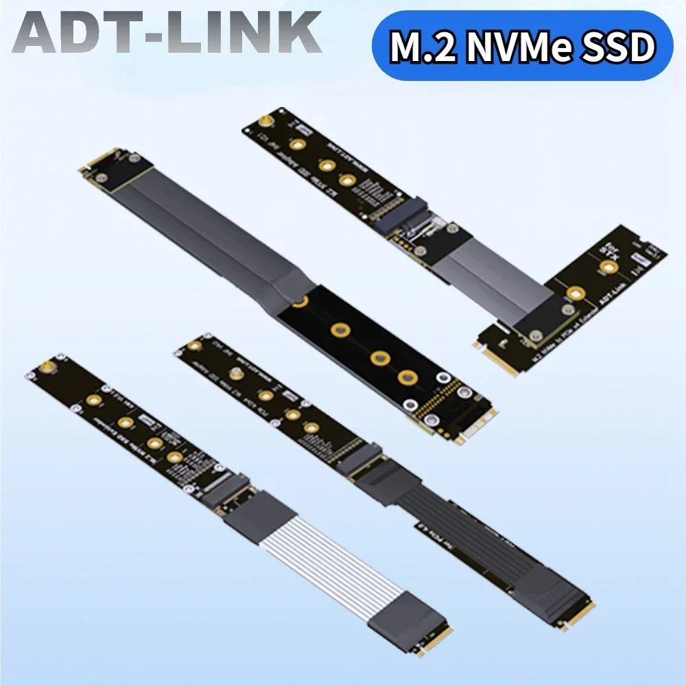 64Gbps M.2 Nvme 2280 22110 Cavo Di Prolunga Ssd Solid Drive Riser Card R44Sf/K44Sf M2 Ssd Pci-Express 4.0 X4 Pci-E M Key Extender