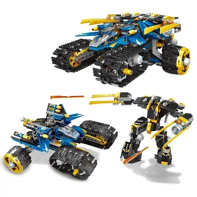 Thunder Raider Land Bounty Llord Titan Mech Blocchi Di Costruzione Compatibili Mattoni Giocattoli Per Bambini Regali Di Natale