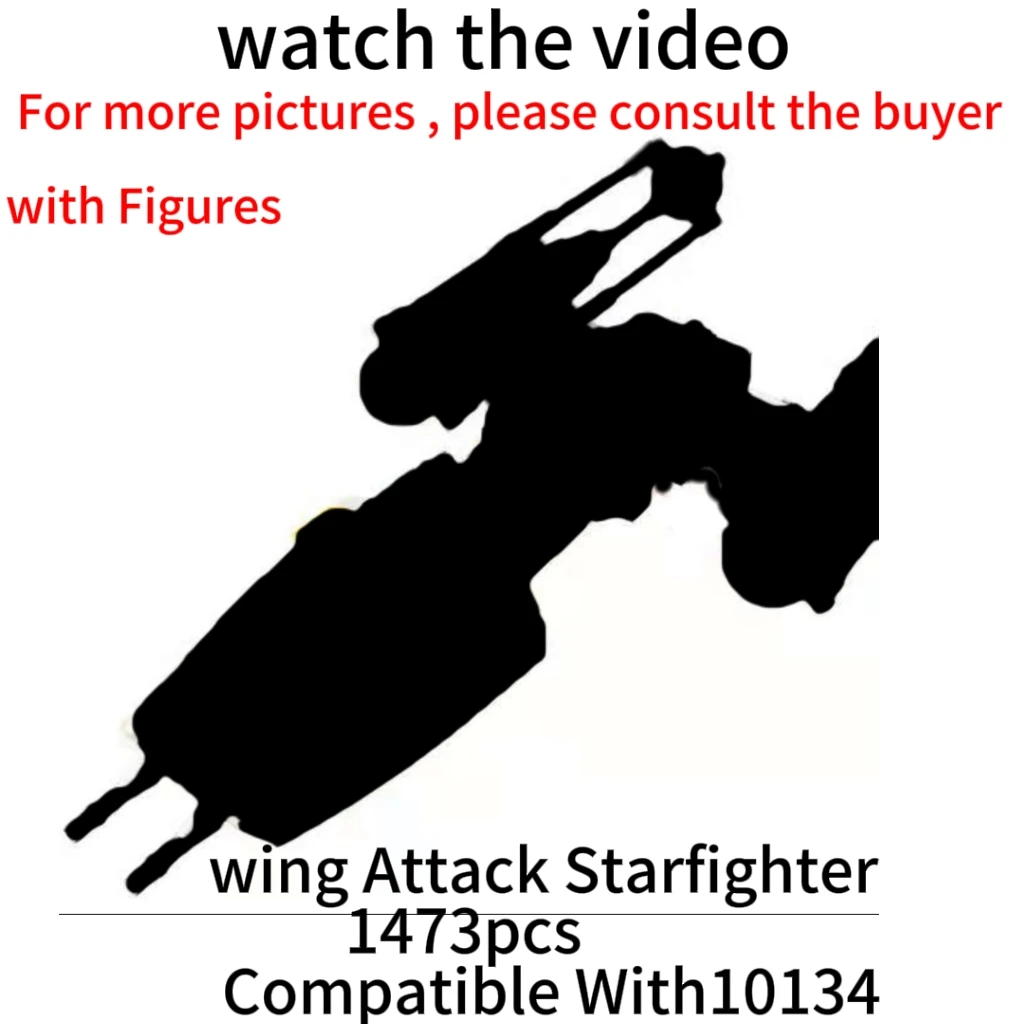 10134 05040 Death Star Building Blocks 2004 Moc Y-Wing Attack Fighter Toys For Boy Birthday Christmas Gift Bricks Wars