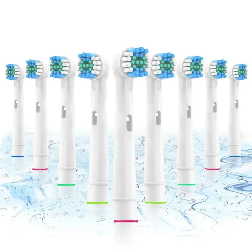 Testine Per Spazzolino Elettrico Da 20 Pezzi Per Ugelli Oral-B Advance Power/Pro Health/Triumph/3D Excel/Vitality Precision Clean