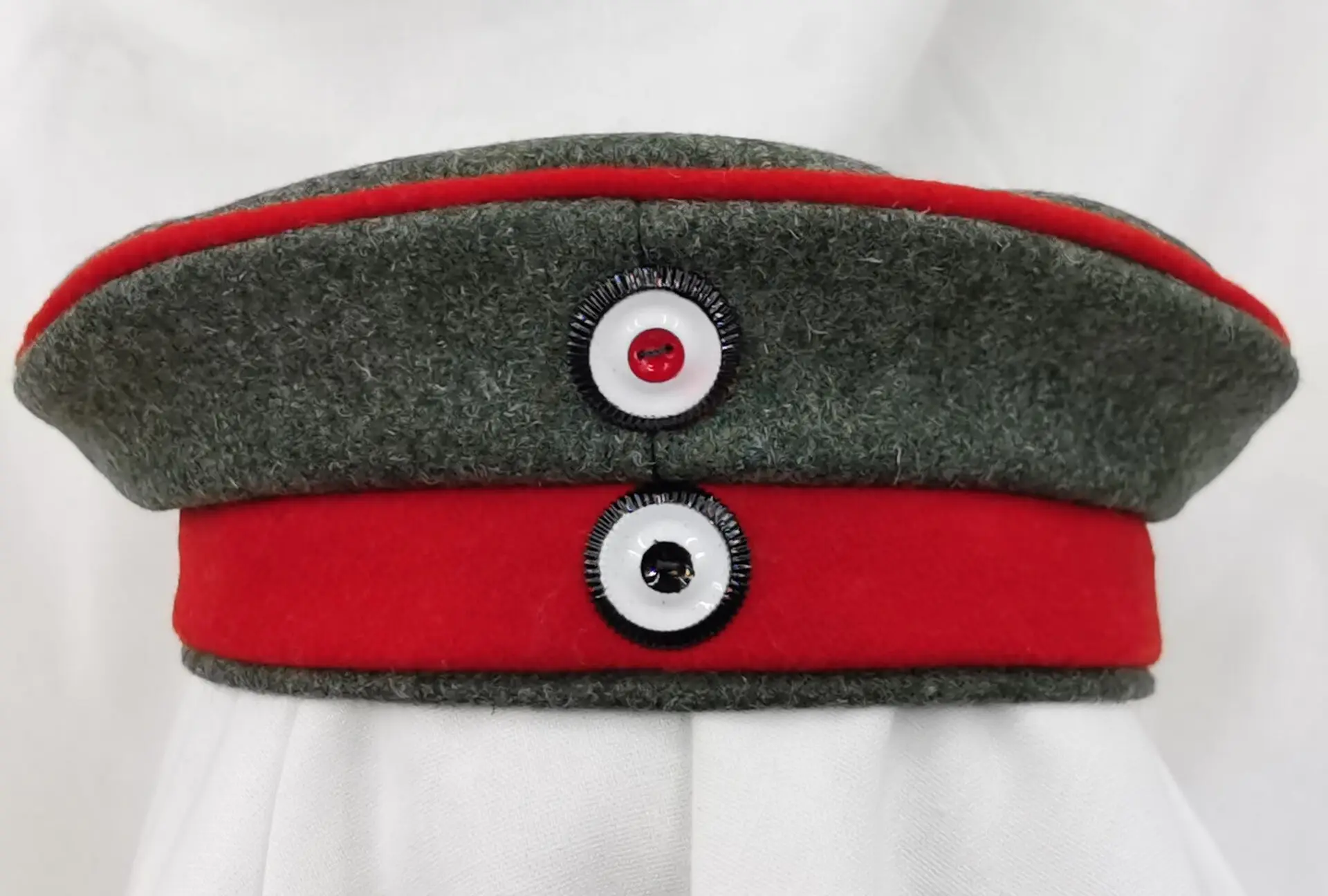 Ww1 Em. M.D Cappello Tedesco In Lana Periodo Prussiano