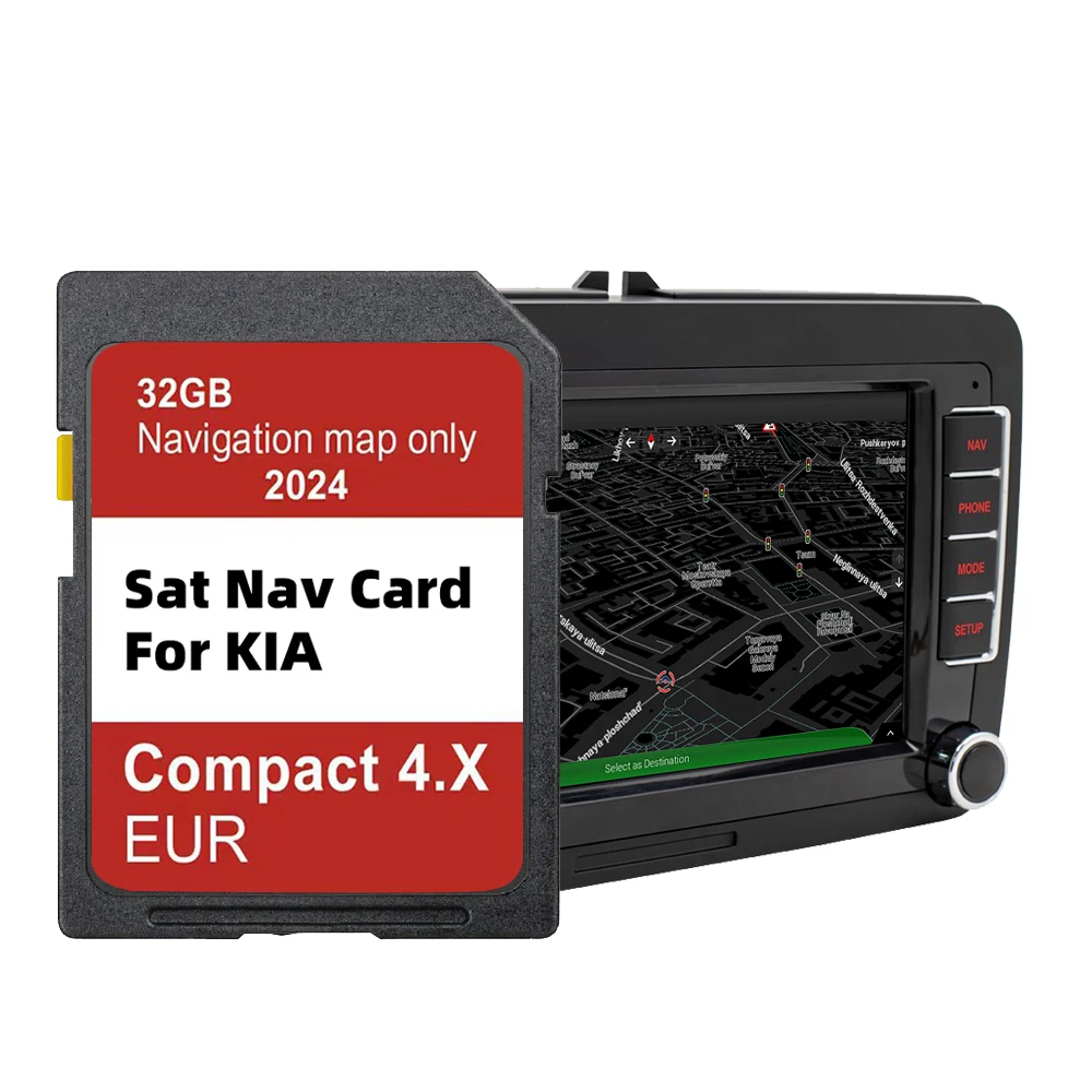 Aggiornamento Della Scheda Sd Europa Turchia Mappe Per Kia Compact 4.X Soul/Sorento/Optima Vehicle Gen4 Navigation Scheda Di Memoria Da 32Gb 2024