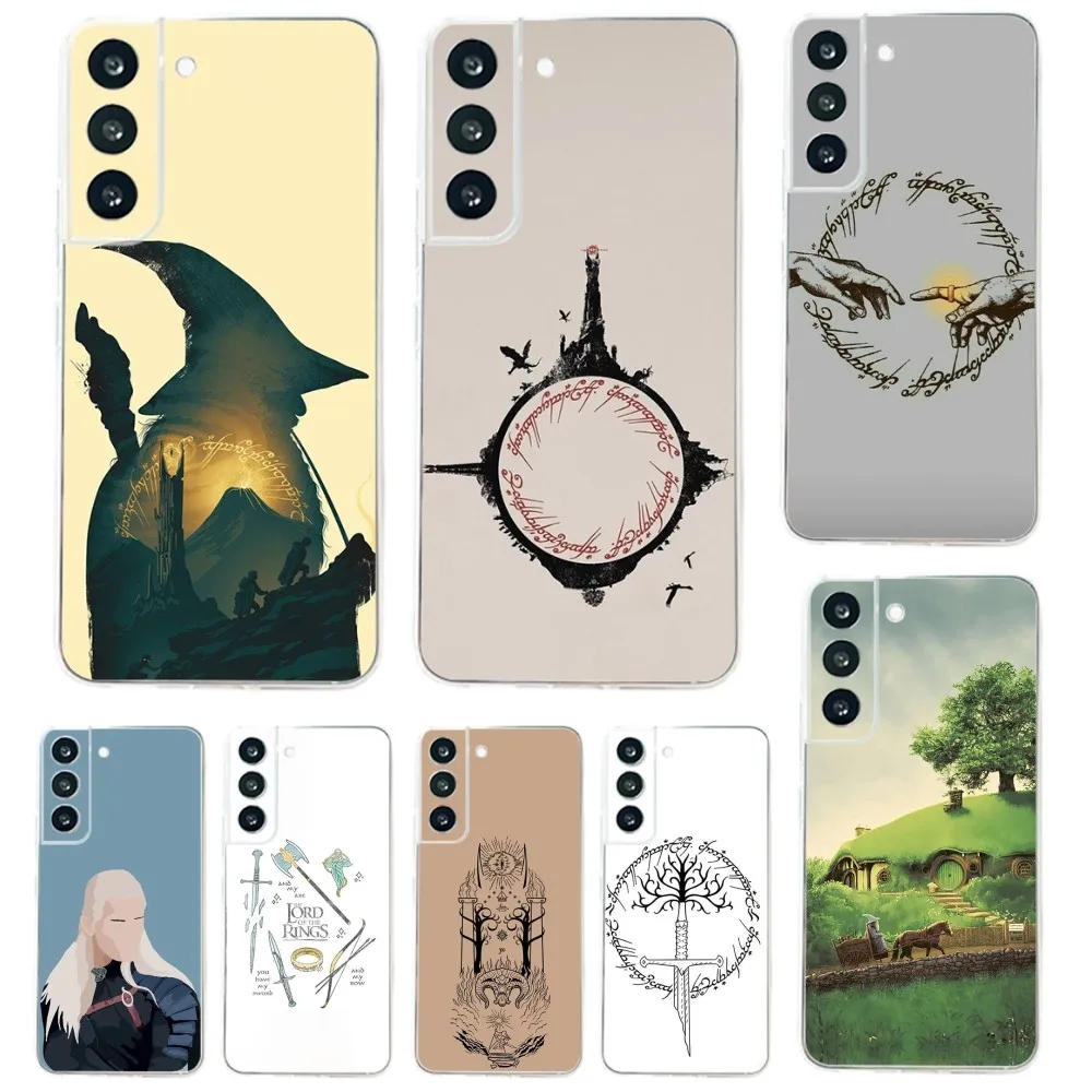 The L-Lord Movie Of The R-Rings Custodia Per Telefono Per Samsung Galaxy A71,70,52,51,40,31,A50,30S,21S,03S, Note20Cover Ultra Trasparente