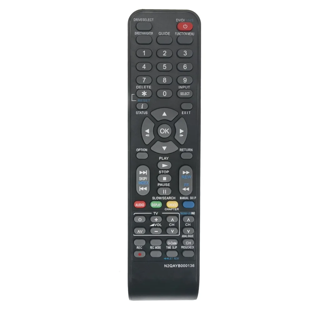 Nuovo Telecomando N2Qayb000136 Per Registratore Panasonic Dvd/Vhs Dmr-Ez47Vgn Dmr-Ez48Vgn Dmr-Ez47V Dmr-Ez48V Dmrez47V Dmrez48V Dm