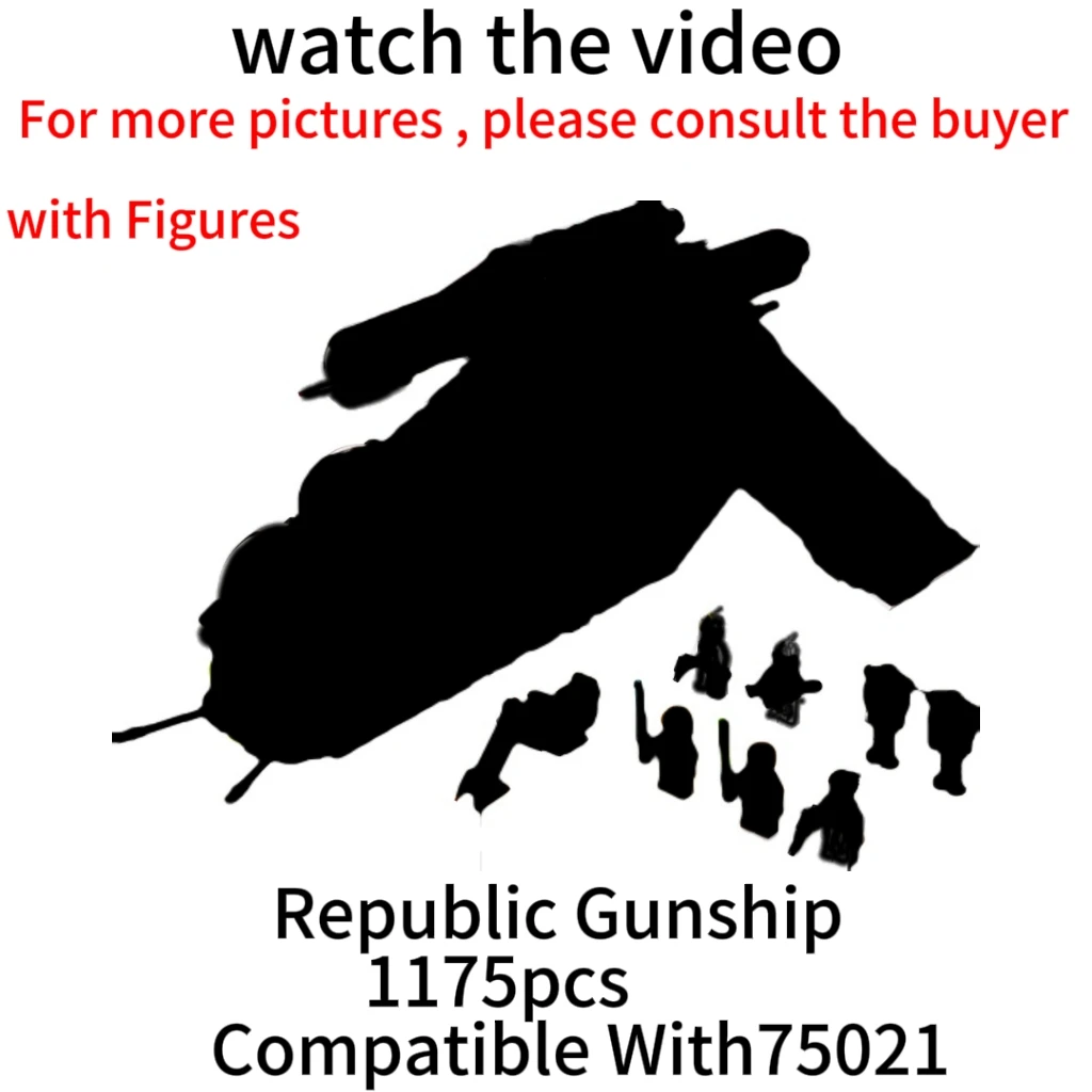 In Magazzino Star Plan Republic Dropship Gunship Building Blocks Mattoni 75021 05041 81043 Giocattoli Per Bambini Regalo Di Natale
