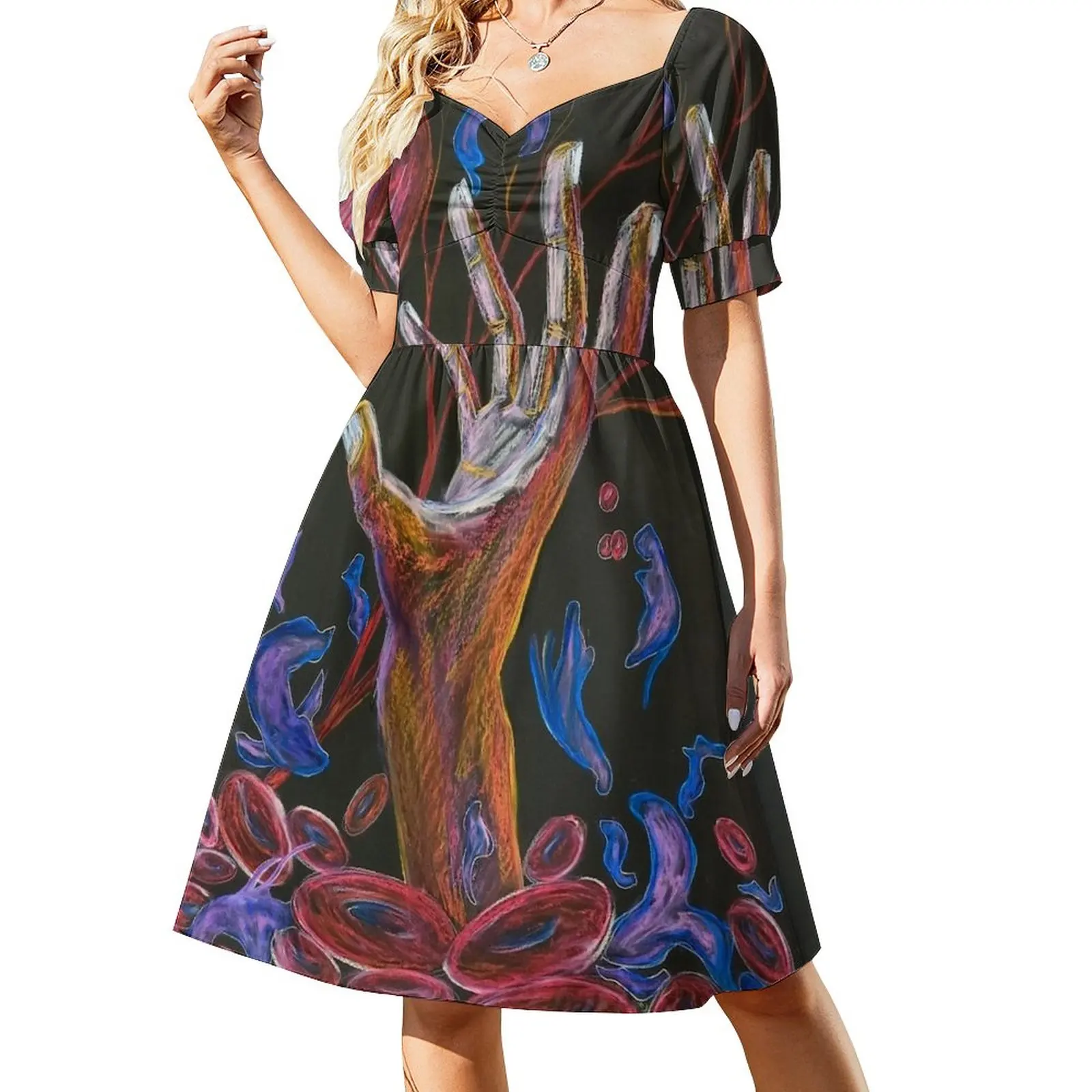 Falce Cell Pain Awareness - Hope Dress Prom Dress 2023 Abiti Da Sera Di Lusso 2023