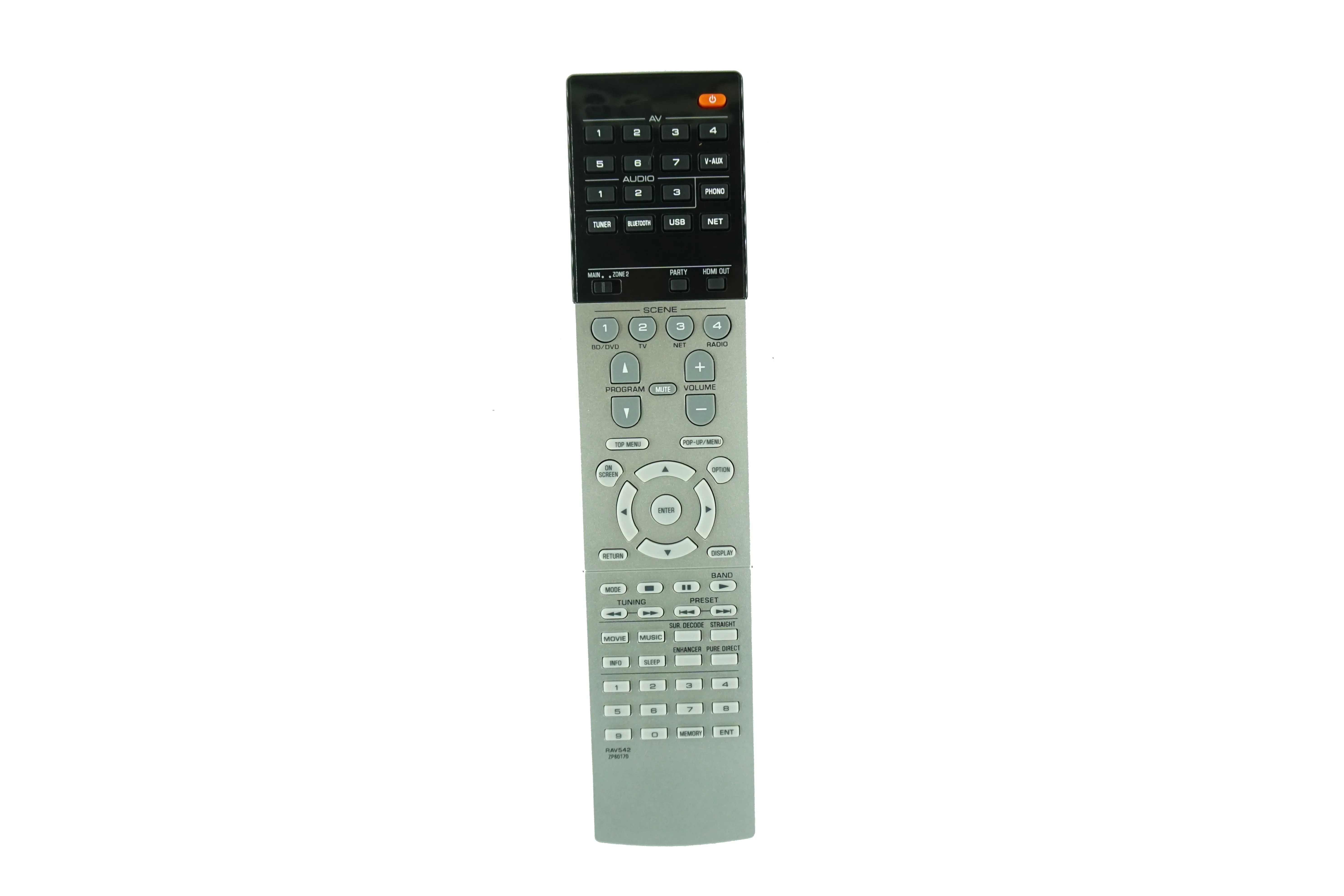 Telecomando Per Yamaha Rav554 Zw695200 Rx-A870Bl Rav557 Zw916800 Rx-A1070 Ricevitore Av Di Rete Home Theater A 7.2 Canali
