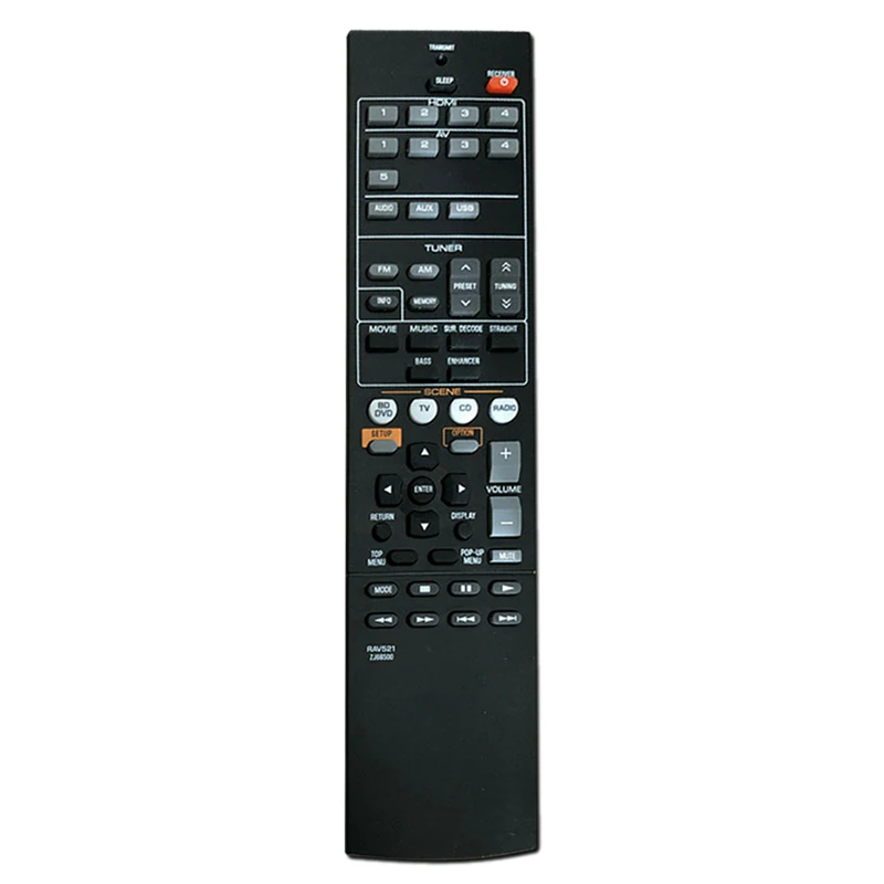 Telecomando Rav521 Per Yamaha Zj66500 Rx-V377 Yht-4910U Rx-V377