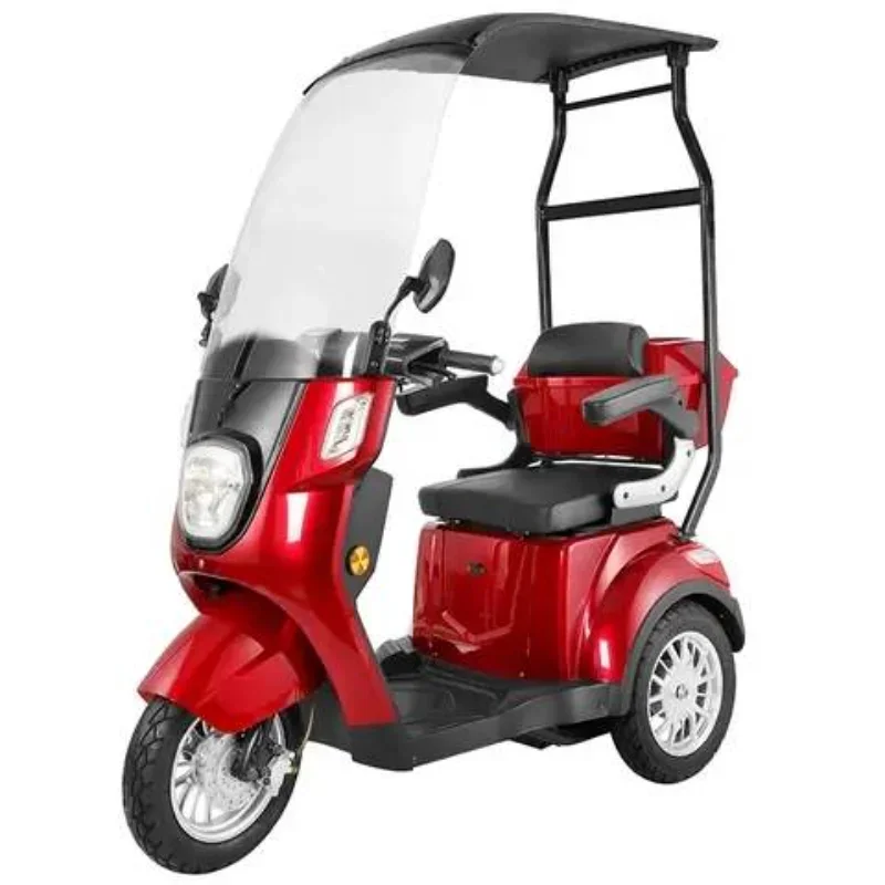 Cina 500W Triciclo Elettrico 3 Ruote Mobilità Scooter 360 Drifting Scooter Drift Trike Con Roof7