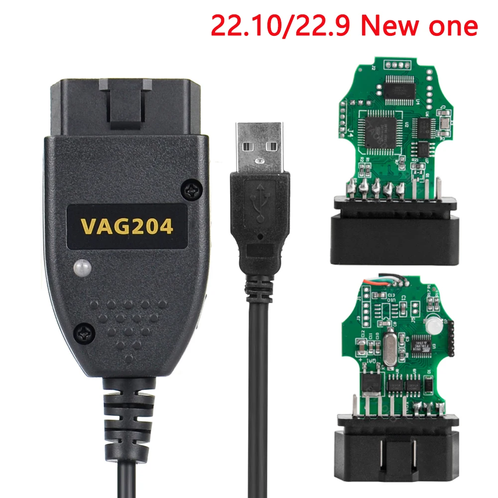 Per 23.3.1 Vag Com Hex Interface Tester Elettrici Vag Com 21.9.0 Per Vw Per Audi Skoda Seat Atmega162 + 16 V8 + Ft232Rq