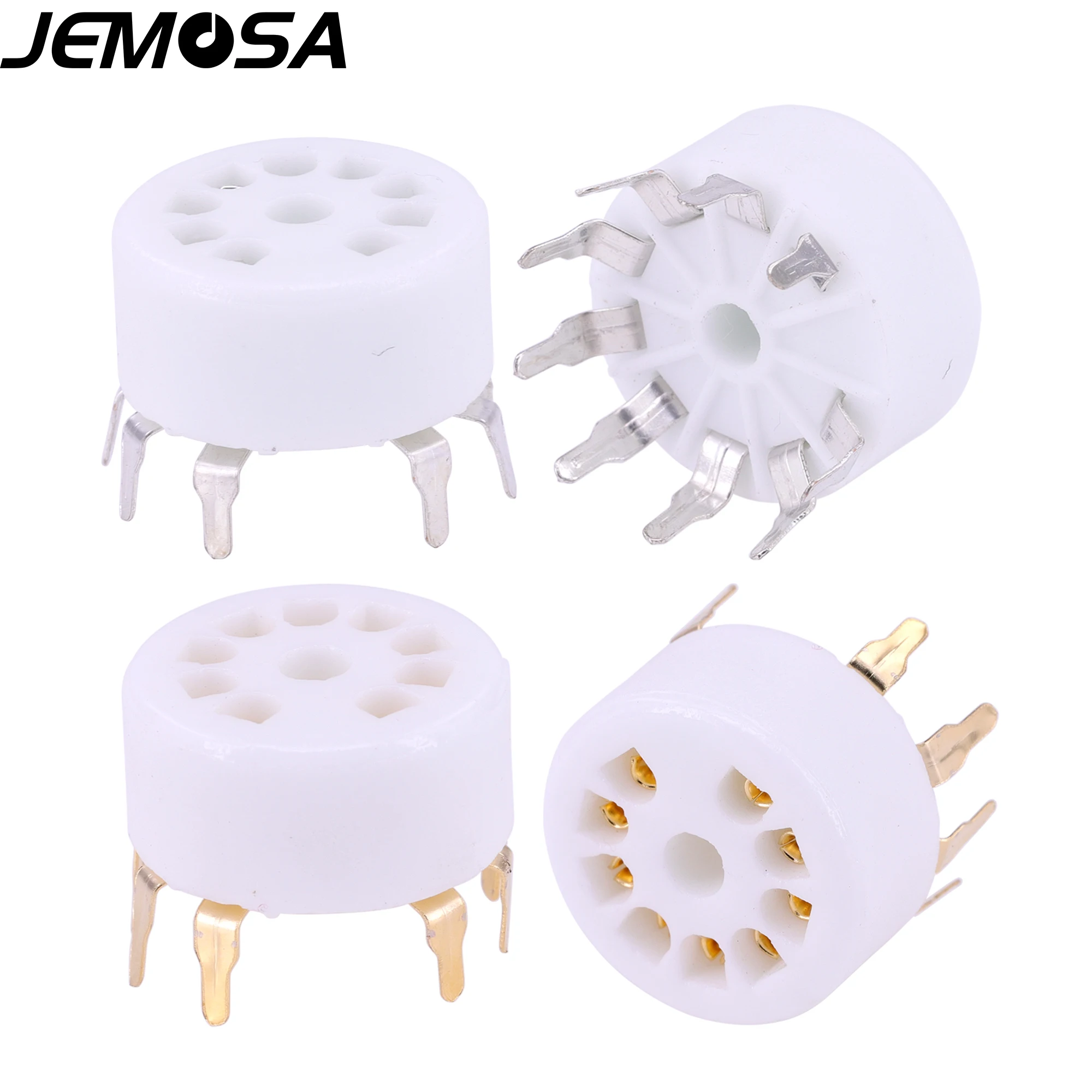 Prese Per Valvole B9A In Ceramica A 9Pin Prese Per Valvole 12Ax7 12Au7 Ecc83 El84 6922 Ecc88 Ecc82 Amplificatore Per Valvole A Vuoto Audio Vintage Hif